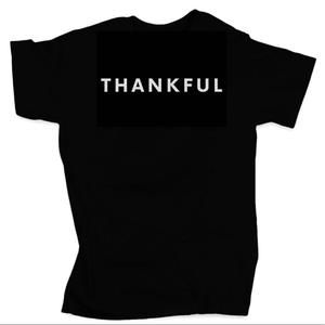 Thankful Graphic Short Sleeve Tee - Black